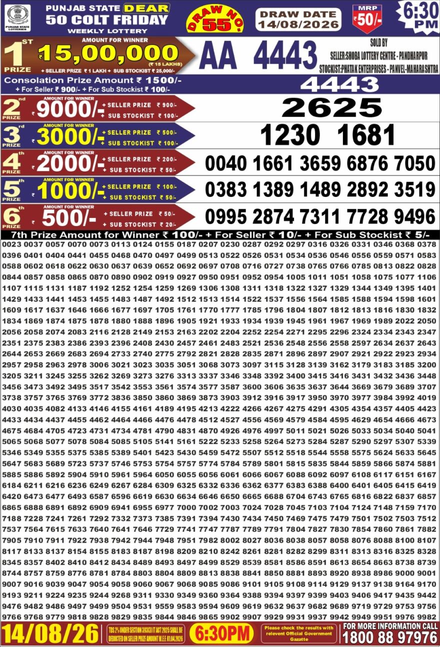 synced punjab result image on 2026 08 14